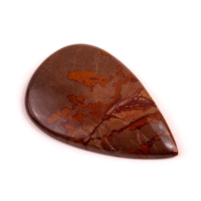 Kabošon Coffee Been Jasper č.4219 (40x26x5mm)