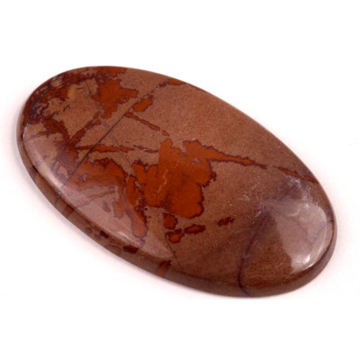 Kabošon Coffee Been Jasper č.4220 (46x26x5mm)