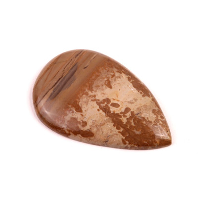 Kabošon Coffee Been Jasper č.4221 (42x28x5mm)