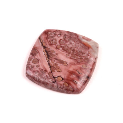 Kabošon Coffee Been Jasper č.4222 (29x29x6mm)