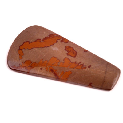 Kabošon Coffee Been Jasper č.4228 (59x30x4mm)