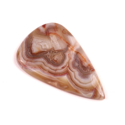 Kabošon Crazy Lace Achát č.4237 (51x31x5mm)