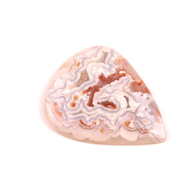 Kabošon Crazy Lace Achát č.4243 (38x31x5mm)