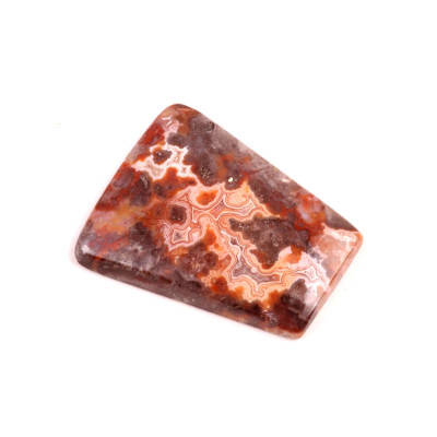 Kabošon Crazy Lace Achát č.4248 (38x31x6mm)