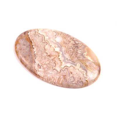 Kabošon Crazy Lace Achát č.4250 (53x32x6mm)