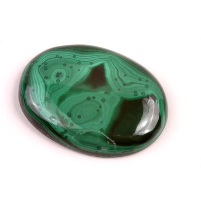 Kabošon Malachite č.1269 (35x27x6mm)