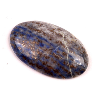 Kabošon Pyrite Lapis č.2362 (36x22x6mm)