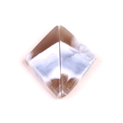 Kabošony páry Blue Opal č.P304 (31x14x4mm)