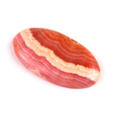 Kabošon Rhodochrosite č.389 (41x22x5mm)