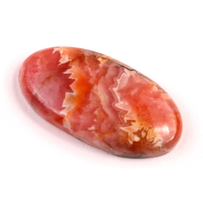 Kabošon Rhodochrosite č.4387 (37x19x6mm)