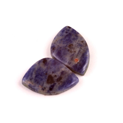Kabošony páry Sodalite č.P558 (22x15x4mm)