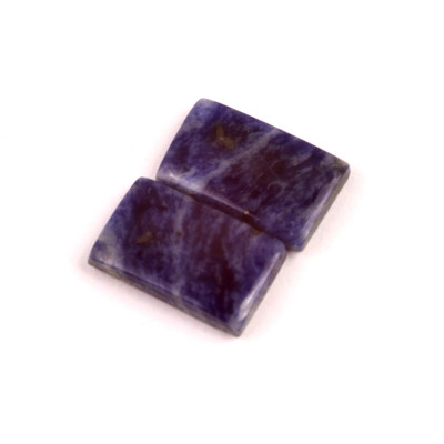 Kabošony páry Sodalite č.P559 (19x12x4mm)