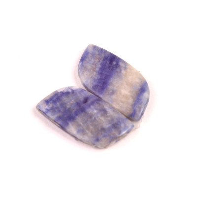 Kabošony páry Sodalite č.P560 (24x12x3mm)