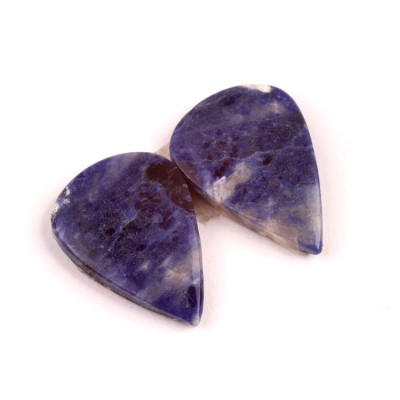 Kabošony páry Sodalite č.P568 (26x18x4mm)