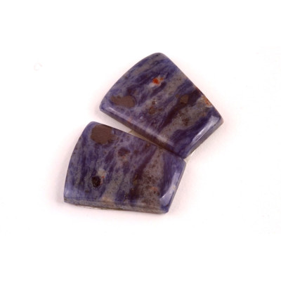 Kabošony páry Sodalite č.P571 (20x16x4mm)