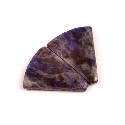 Kabošony páry Sodalite č.P575 (25x20x4mm)
