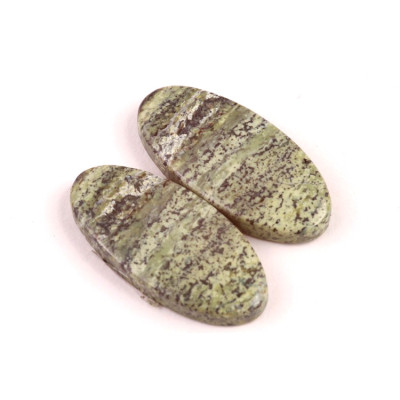 Kabošony páry Swiss Opal č.P582 (31x14x5mm)