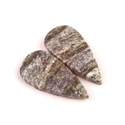 Kabošony páry Swiss Opal č.P584 (33x16x4mm)