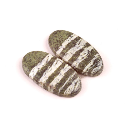 Kabošony páry Swiss Opal č.P598 (28x13x4mm)