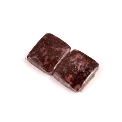 Kabošony páry Rhodonit č.P620 (16x14x4mm)