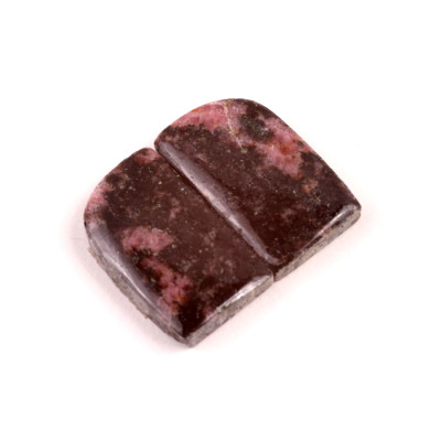 Kabošony páry Rhodonit č.P624 (24x14x5mm)