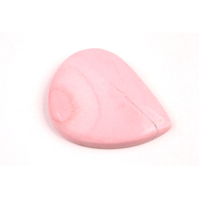 Kabošon Pink Opál č.4501 (31x25x5mm)