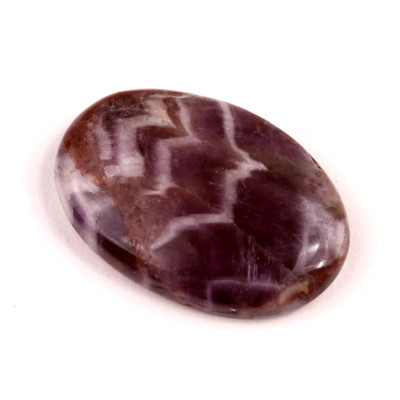 Kabošon Amethyst Chevron č.4598 (36x24x7mm)