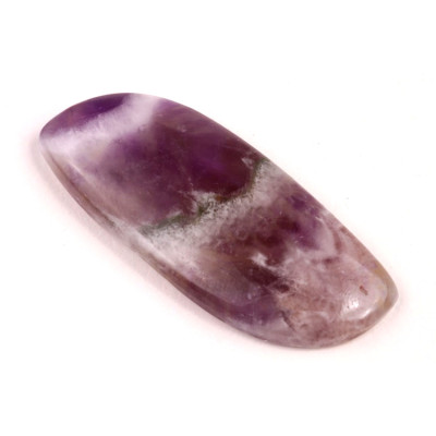 Kabošon Amethyst Chevron č.4599 (41x17x5mm)