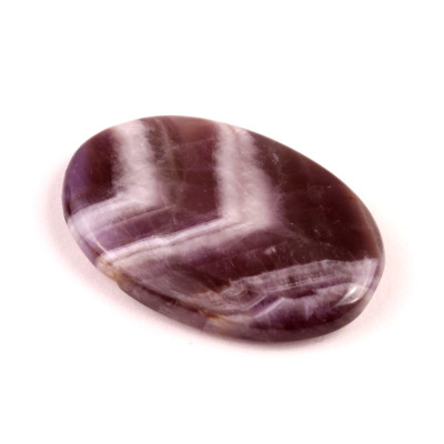 Kabošon Amethyst Chevron č.4602 (42x28x8mm)