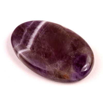 Kabošon Amethyst Chevron č.4612 (43x27x8mm)