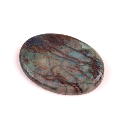 Kabošon Crystal Chrysocolla č.4640 (42x30x5mm)