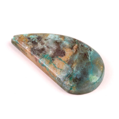 Kabošon Crystal Chrysocolla č.4642 (50x25x7mm)