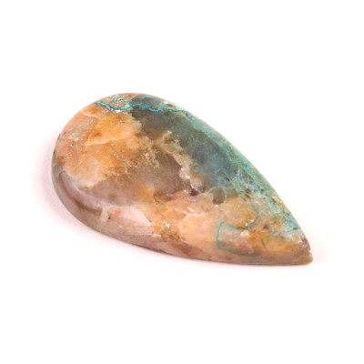 Kabošon Crystal Chrysocolla č.4645 (43x23x7mm)