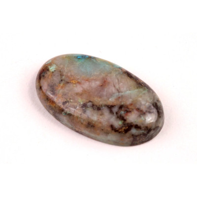 Kabošon Crystal Chrysocolla č.4652 (32x18x7mm)