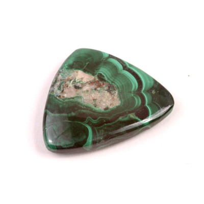Kabošon Malachite Druzy č.4696 (36x30x7mm)