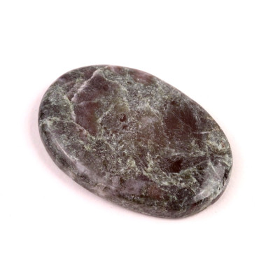 Kabošon Seraphinite Eudiylite č.4723 (38x26x5mm)