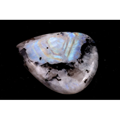 Kabošon Moonstone č.2452 (38x31x7mm)
