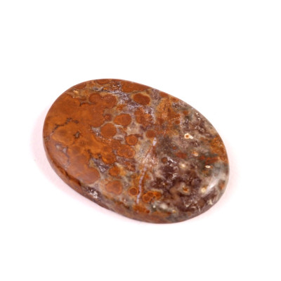 Kabošon Ocean Jasper Yellow č.4788 (38x27x6mm)