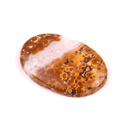 Kabošon Ocean Jasper Yellow č.4792 (41x27x6mm)