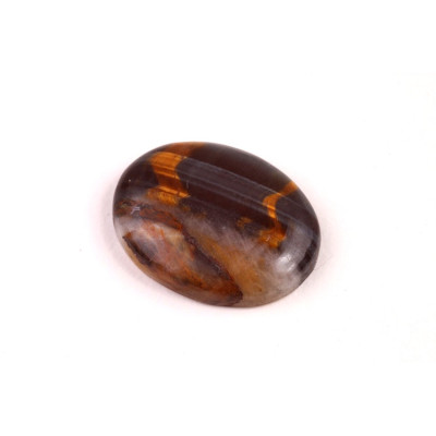 Kabošon Blue Tiger Eye č.4846 (25x19x5mm)