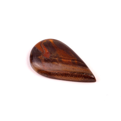 Kabošon Blue Tiger Eye č.4855 (33x19x5mm)
