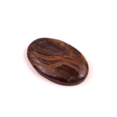 Kabošon Blue Tiger Eye č.4863 (30x19x5mm)