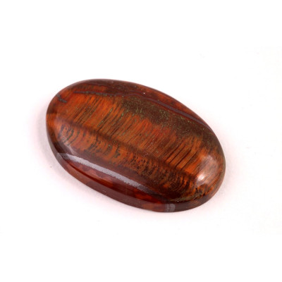 Kabošon Red Tiger Eye č.4890 (34x21x6mm)