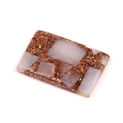 Kabošon Rekonstruovaný Moonstone  č.4942 (37x24x5mm)