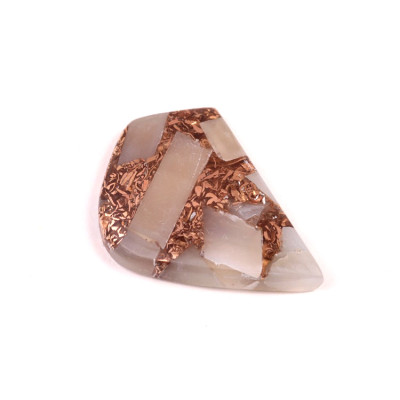 Kabošon Rekonstruovaný Moonstone  č.4944 (38x24x5mm)