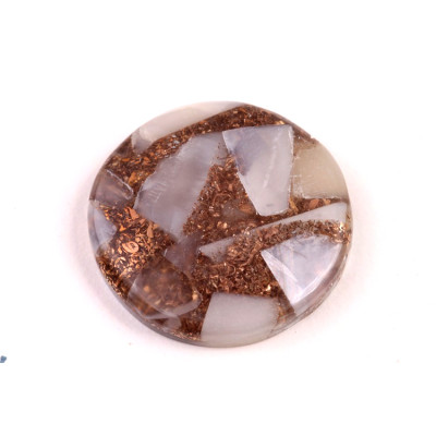 Kabošon Rekonstruovaný Moonstone  č.4956 (31x5mm)