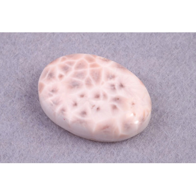 Kabošon Natrolite (Pink Larimar) č.4970 (28x20x8mm)