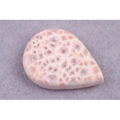 Kabošon Natrolite (Pink Larimar) č.4980 (30x23x6mm)