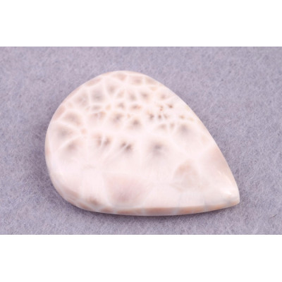 Kabošon Natrolite (Pink Larimar) č.4986 (36x27x7mm)