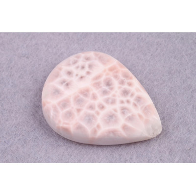 Kabošon Natrolite (Pink Larimar) č.4987 (32x24x7mm)